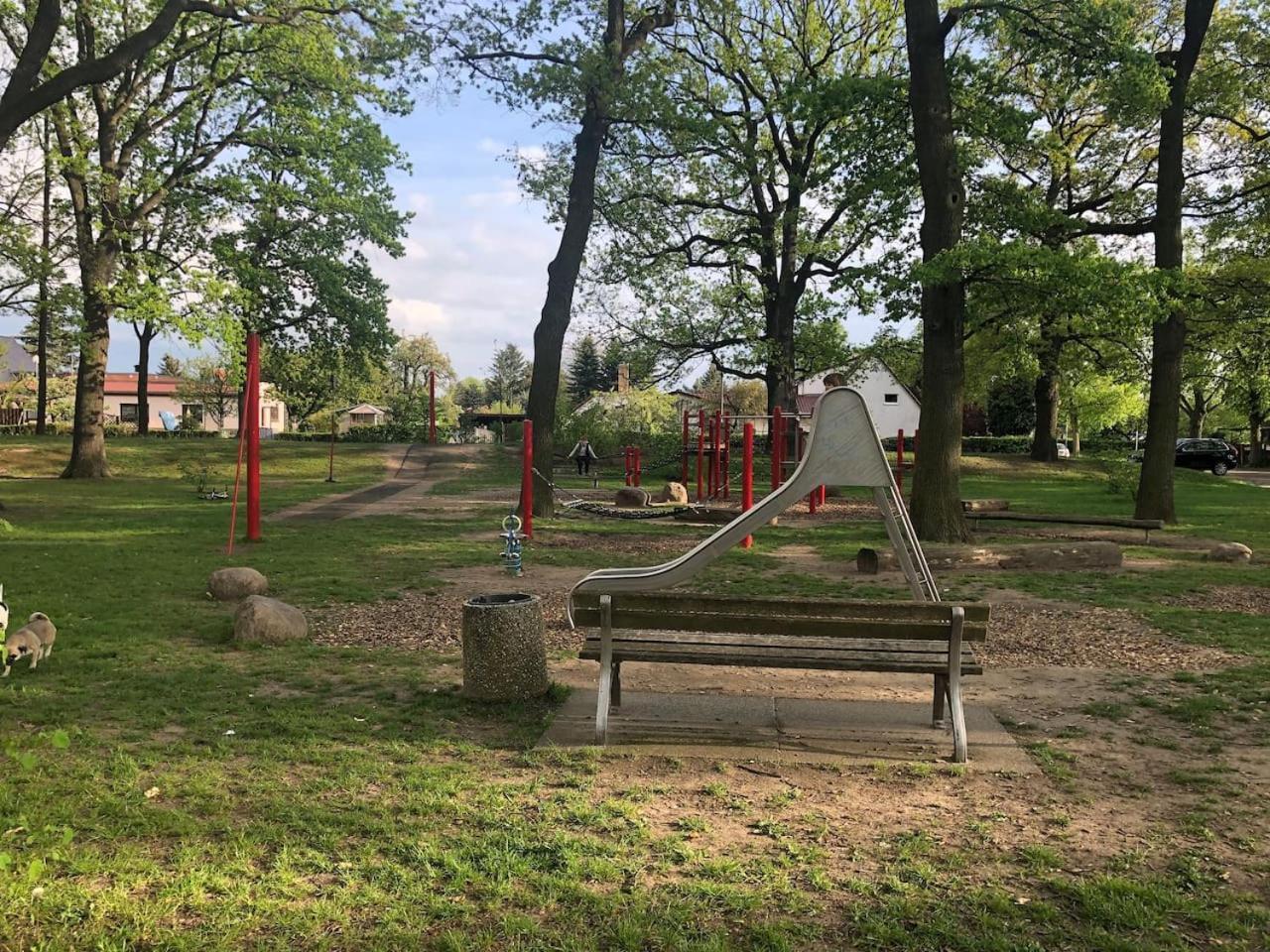 Ferienwohnung Am Park Leipzig Dış mekan fotoğraf
